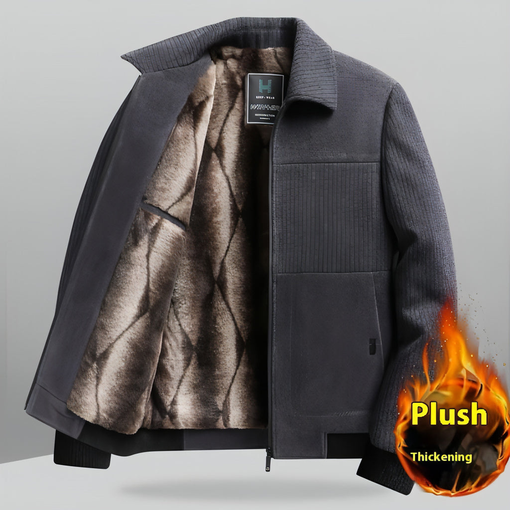 IronWool™ Padded Velvet Coat – Haute Homme Edition