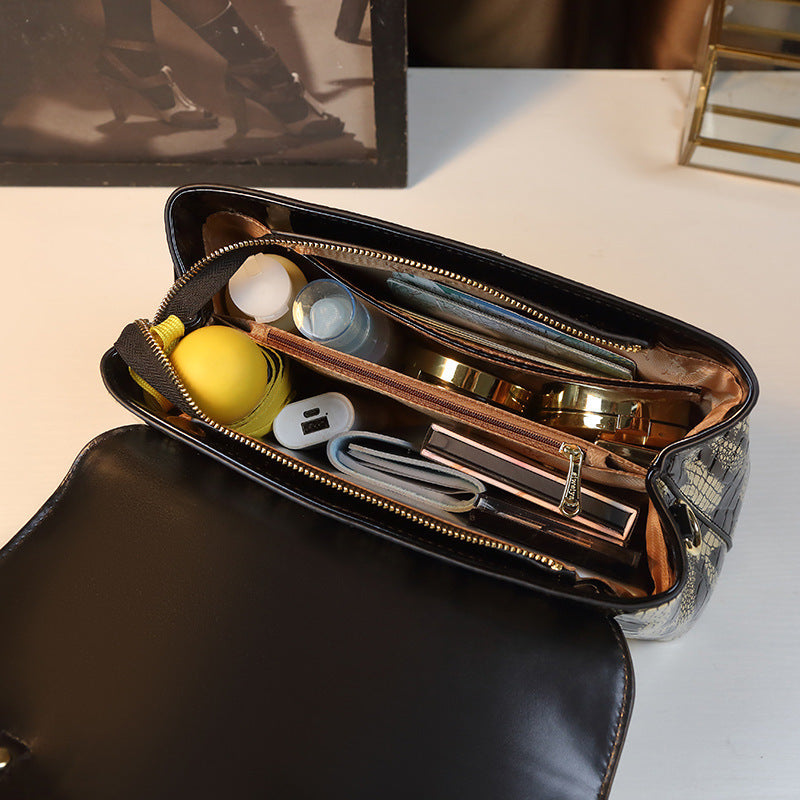 ViperMode™ – Snake Print Shoulder Messenger Bag