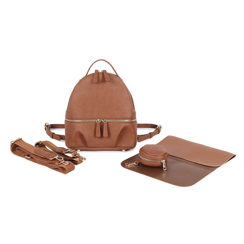 ALLFASHION™ – MiniLeather UrbanMOM Backpack