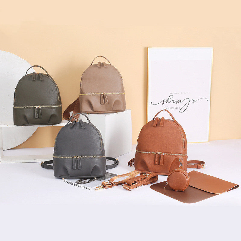 ALLFASHION™ – MiniLeather UrbanMOM Backpack
