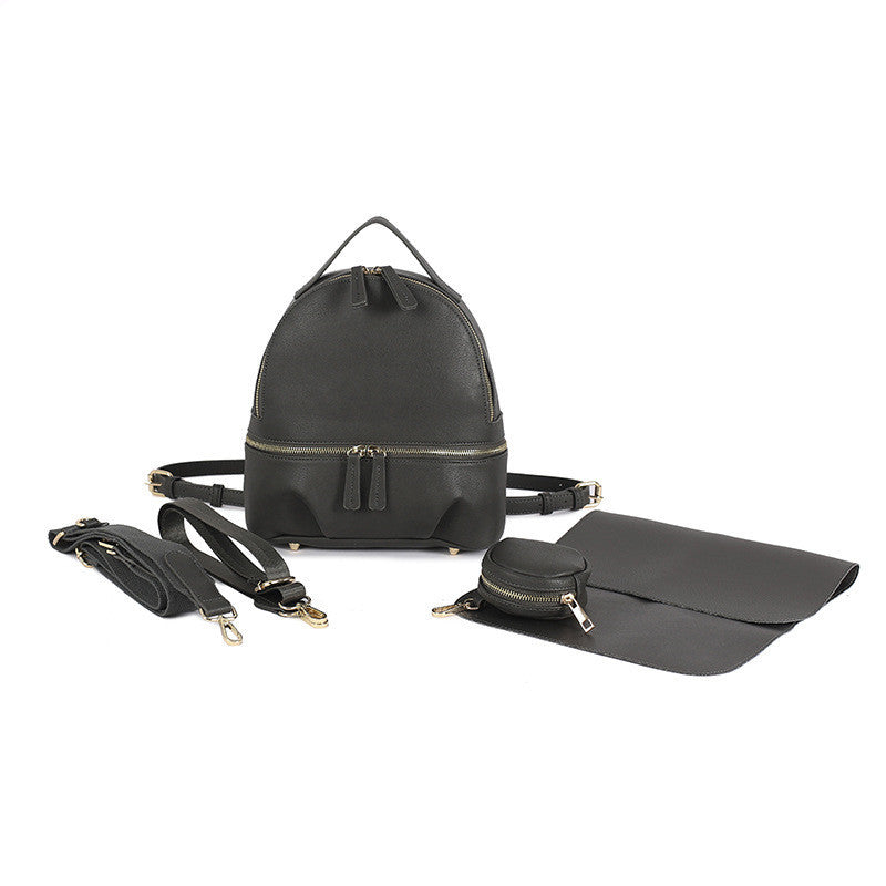 ALLFASHION™ – MiniLeather UrbanMOM Backpack