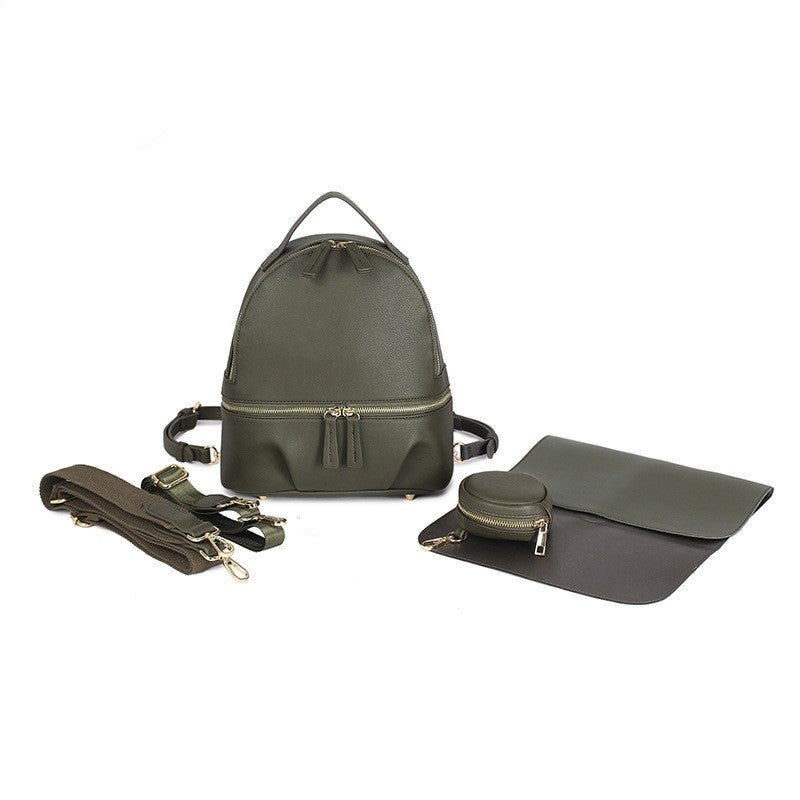 ALLFASHION™ – MiniLeather UrbanMOM Backpack