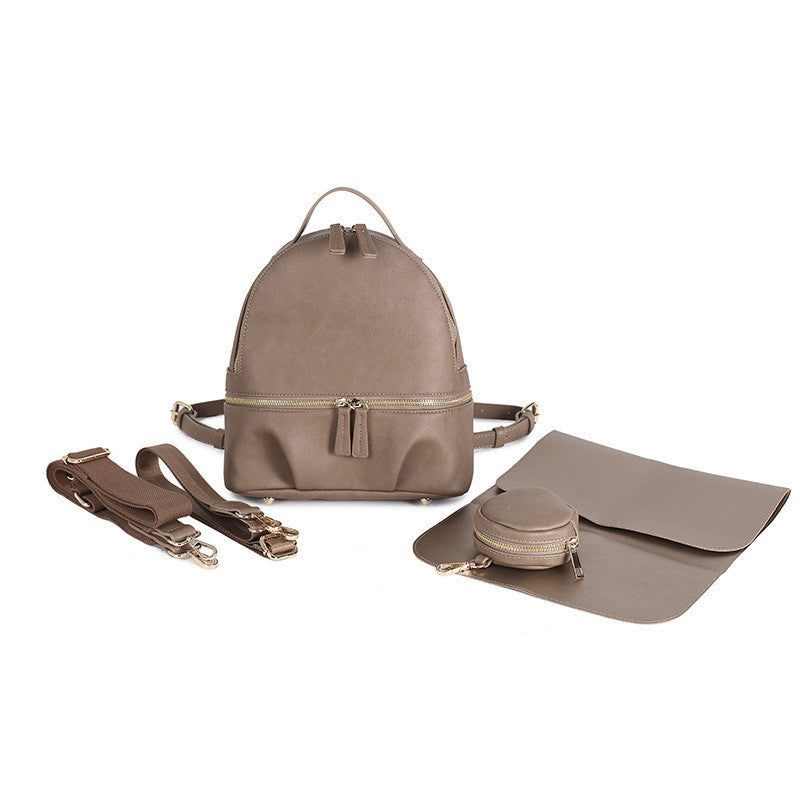 ALLFASHION™ – MiniLeather UrbanMOM Backpack