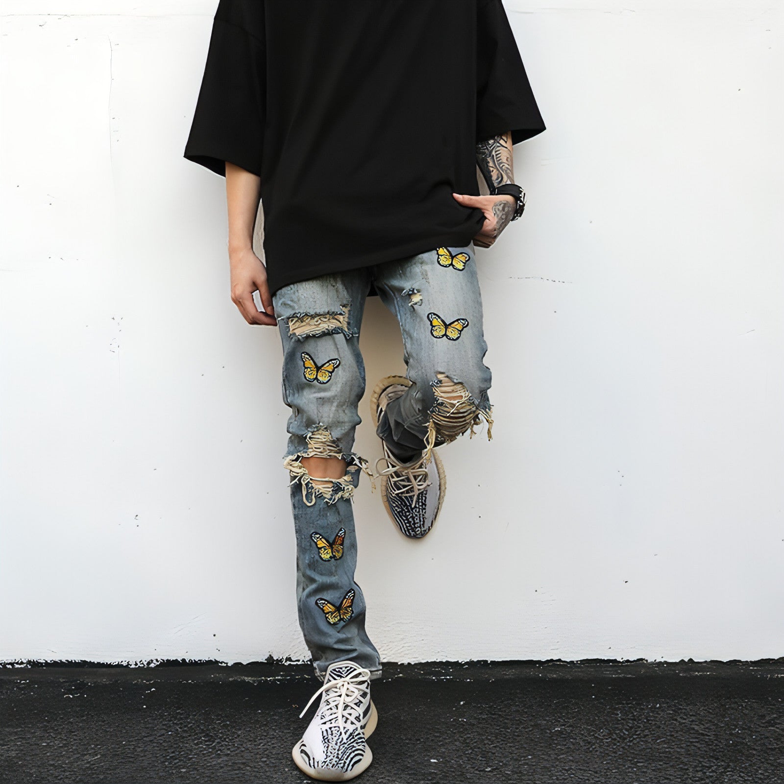 Women 's Butterfly jeans