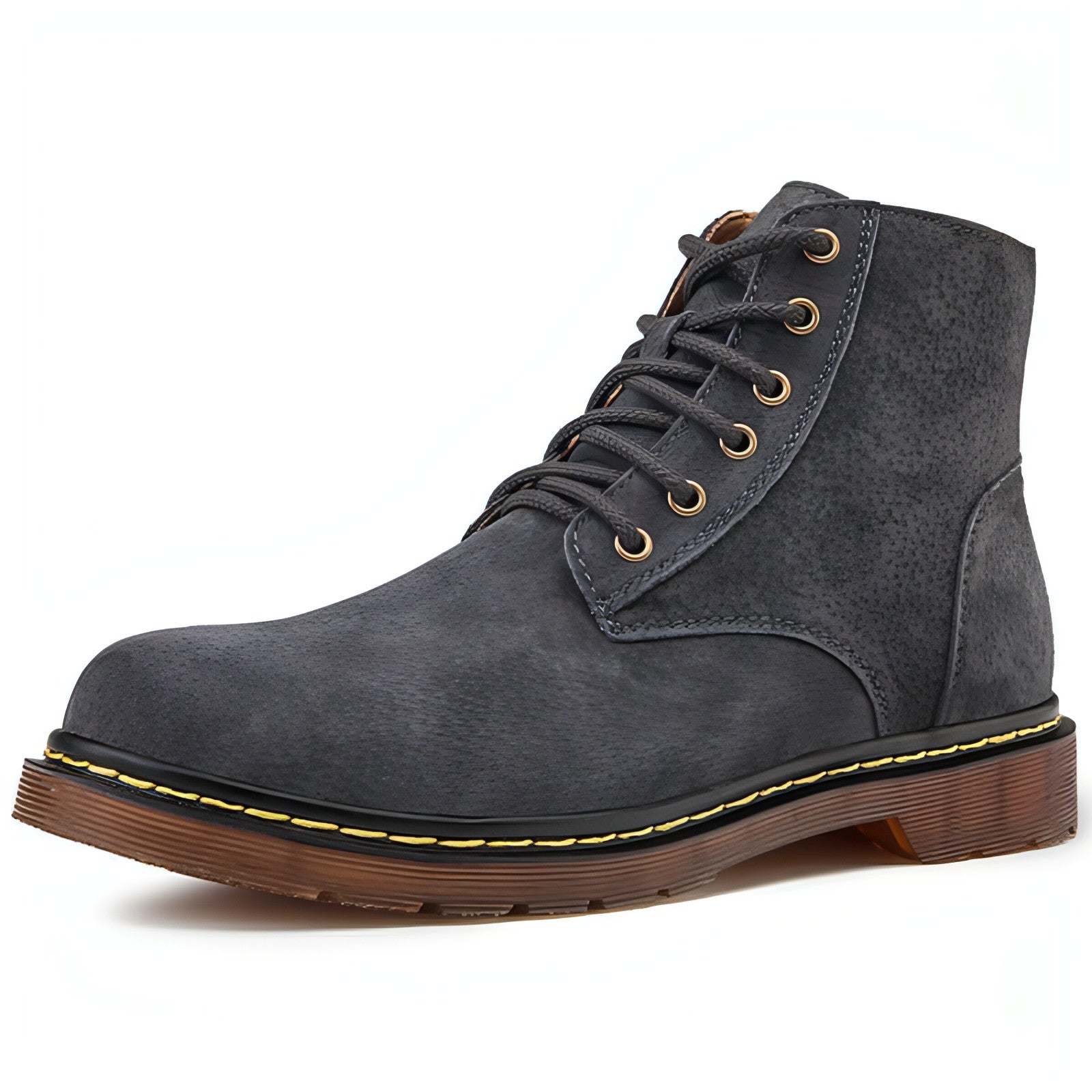 high-top casual single boots men