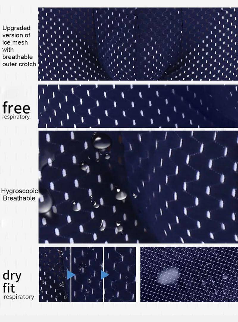 Men's Breathable Mesh Ice Thin Summer Underwear