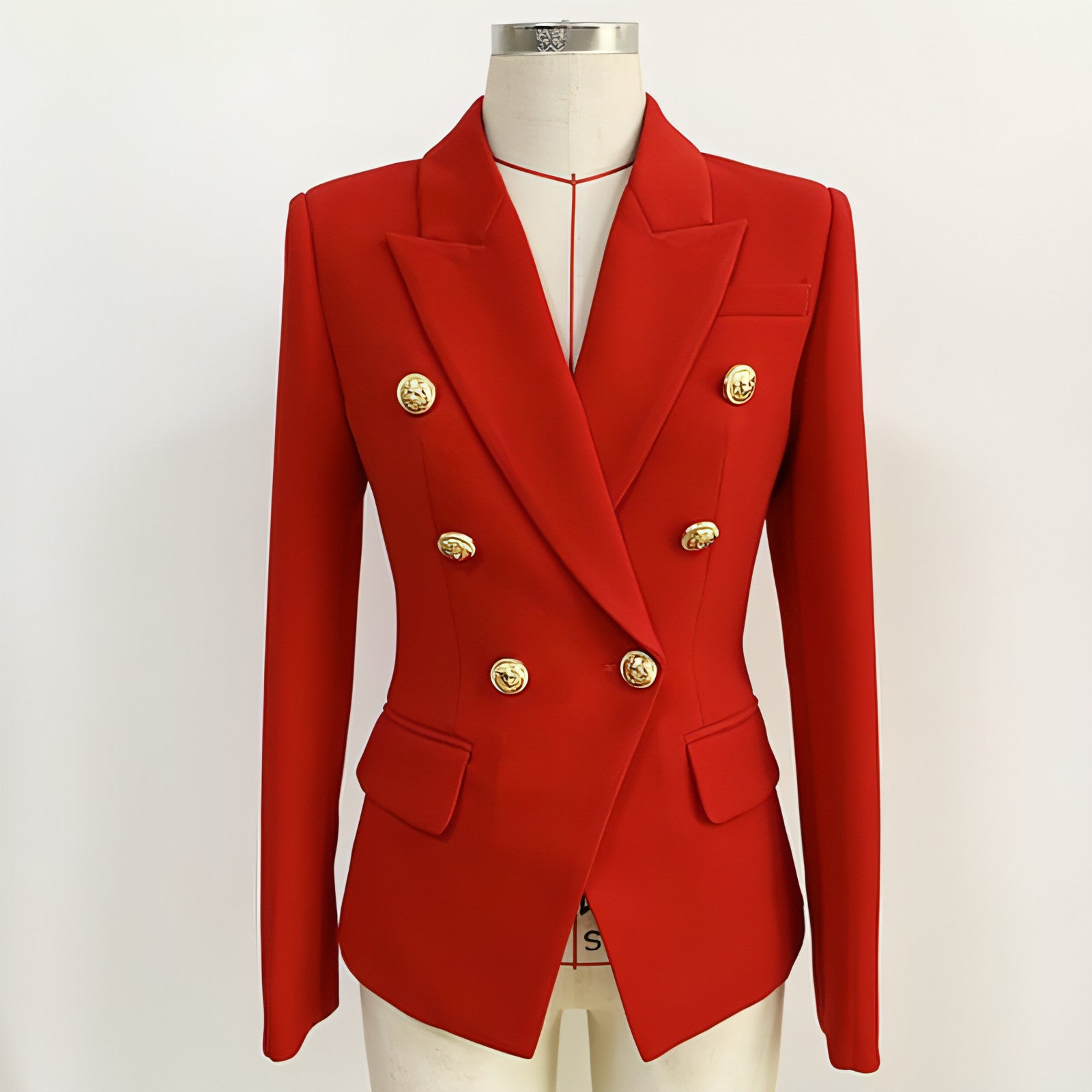 LUXE_EDIT™ – Royal Red Blazer (Princess Diana Tribute Edition)