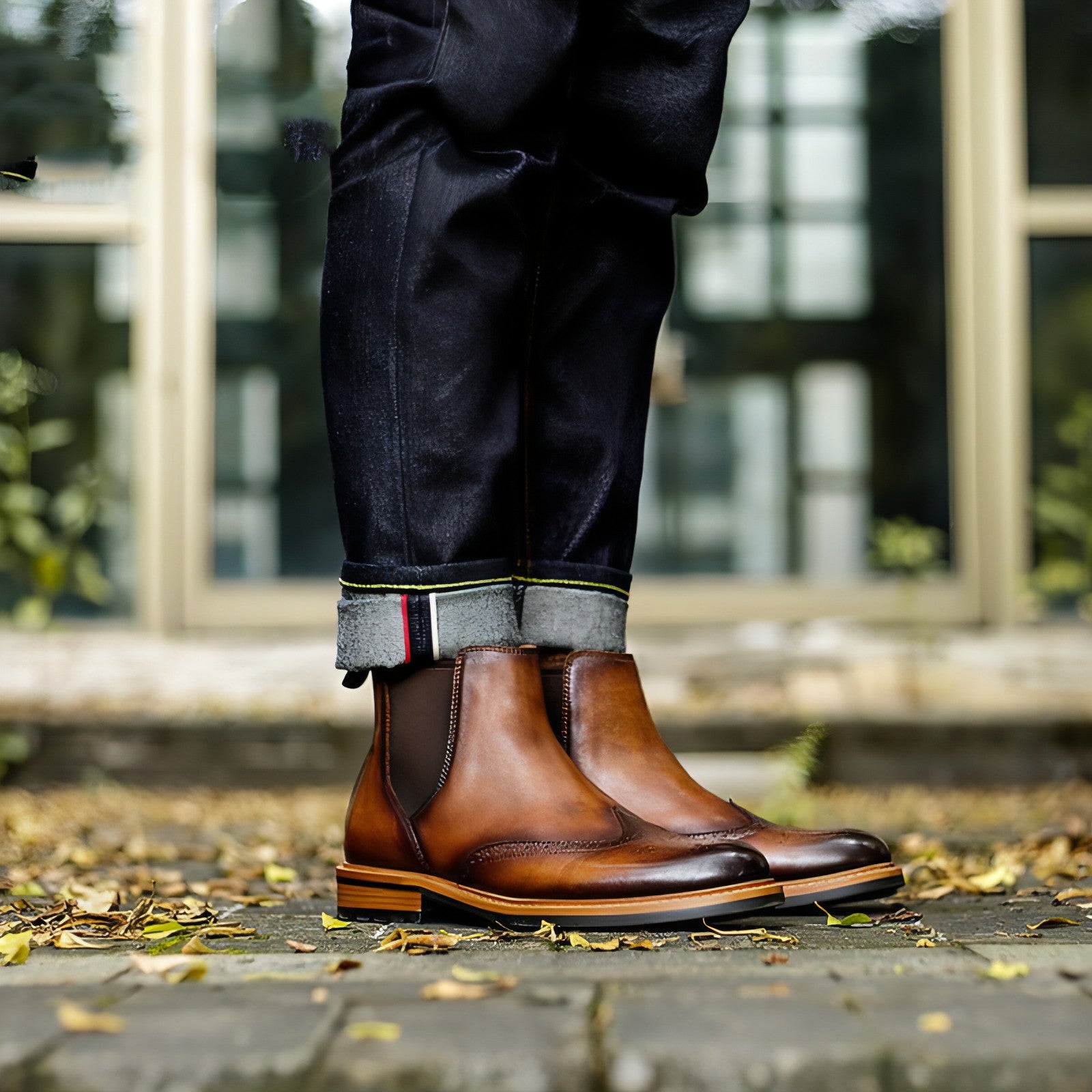 OxfordForge™ – Premium Herrenlederstiefel im British Retro Style