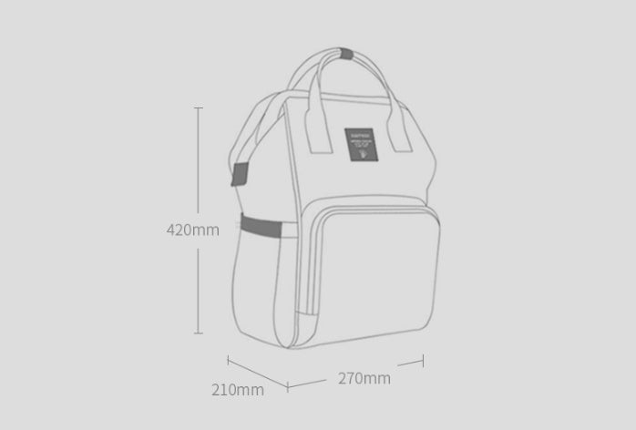 ALLFASHION™ – SmartMom USB Diaper Backpack