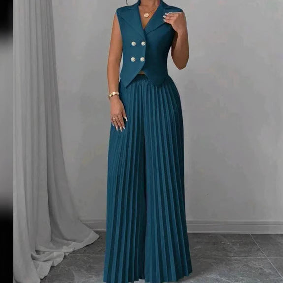 CityMuse Sleeveless Suit Set – Haute Edition 25