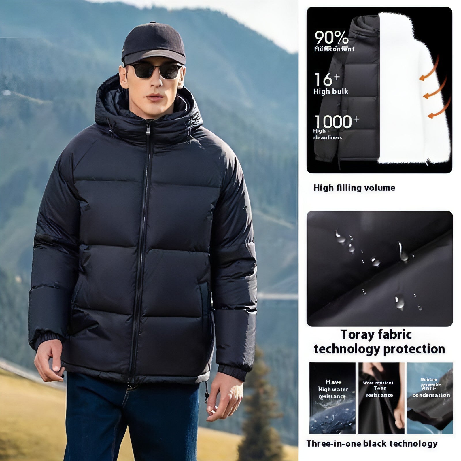 GlacierMode™ Down Puffer – Haute Homme Edition