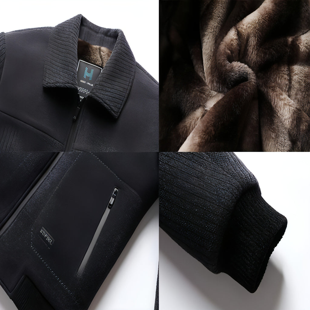 IronWool™ Padded Velvet Coat – Haute Homme Edition