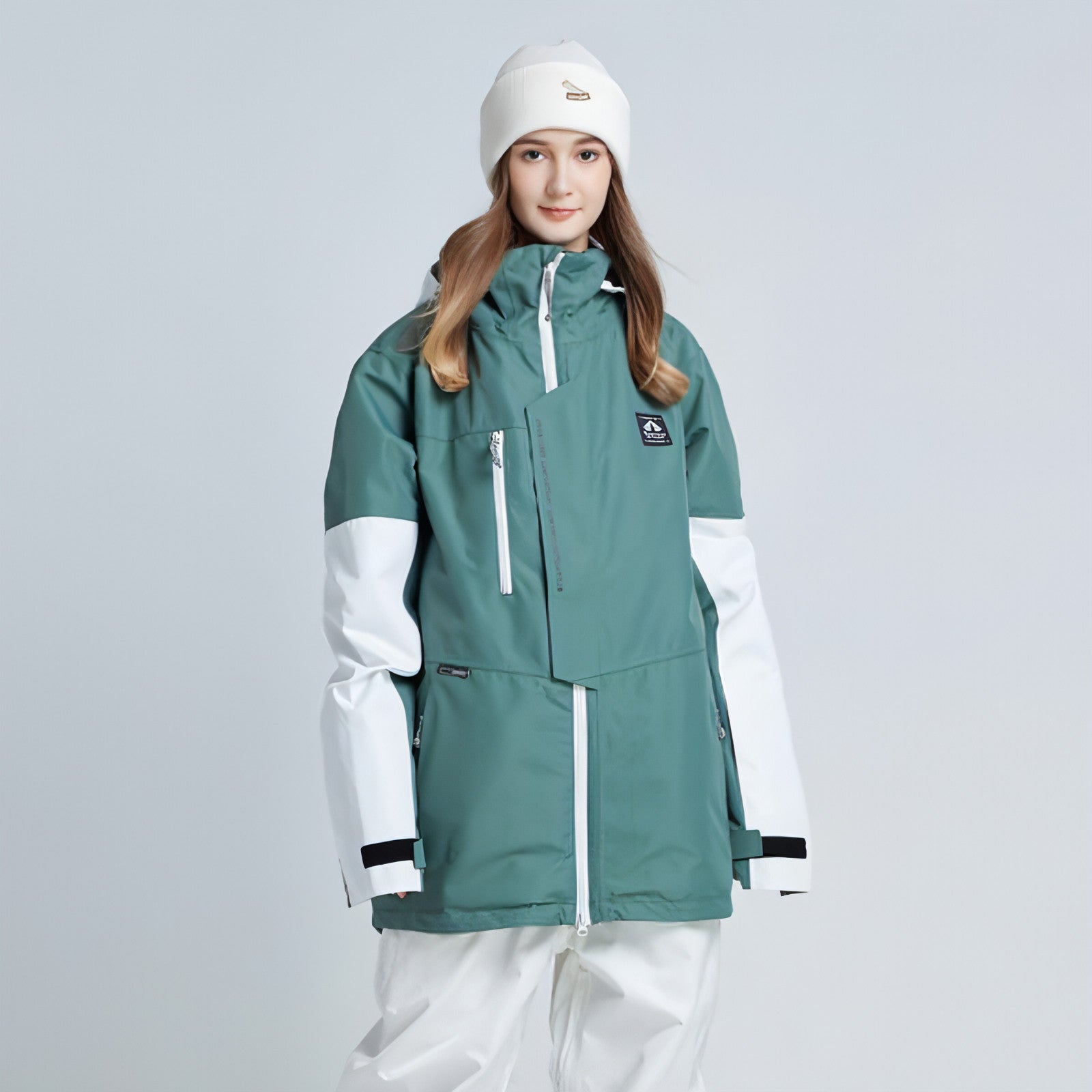 Women's Fashion Loose Fleece-lined Hoodie Jacket