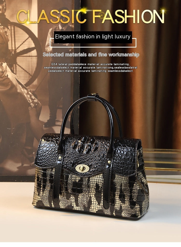 ViperMode™ – Snake Print Shoulder Messenger Bag