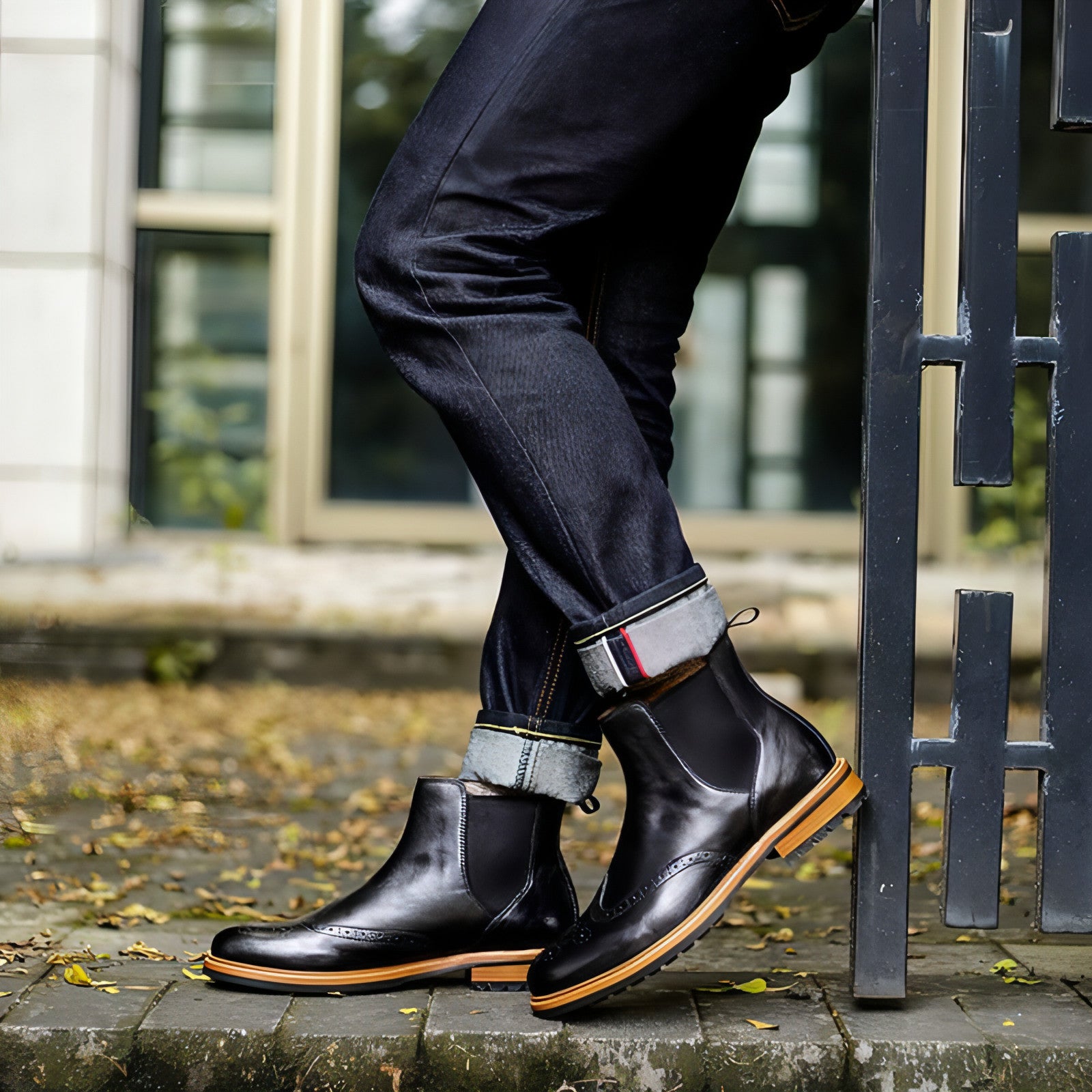 OxfordForge™ – Premium Herrenlederstiefel im British Retro Style
