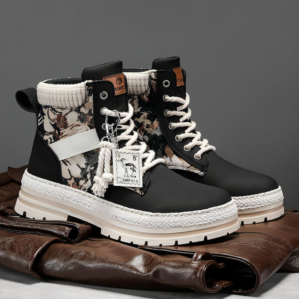 Autumn And Winter High-top Designer Comfy Shoes Men