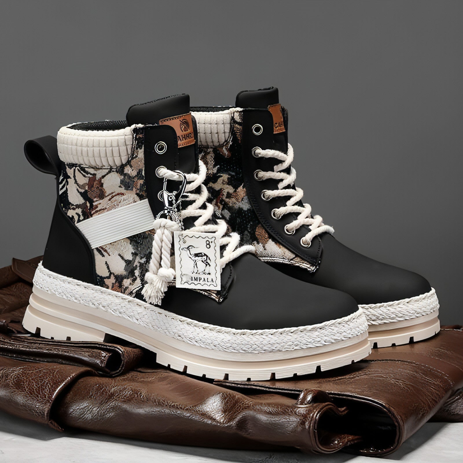 Autumn And Winter High-top Designer Comfy Shoes Men
