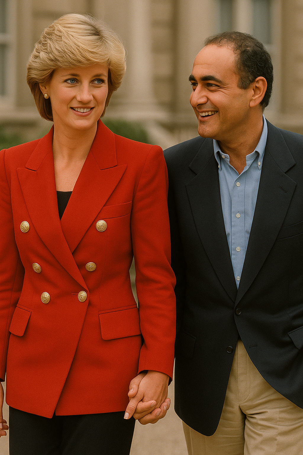 LUXE_EDIT™ – Royal Red Blazer (Princess Diana Tribute Edition)