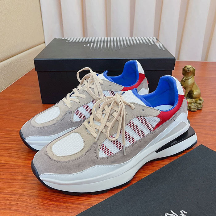 Pappies™ – Thick Bottom Colorblock Sneakers