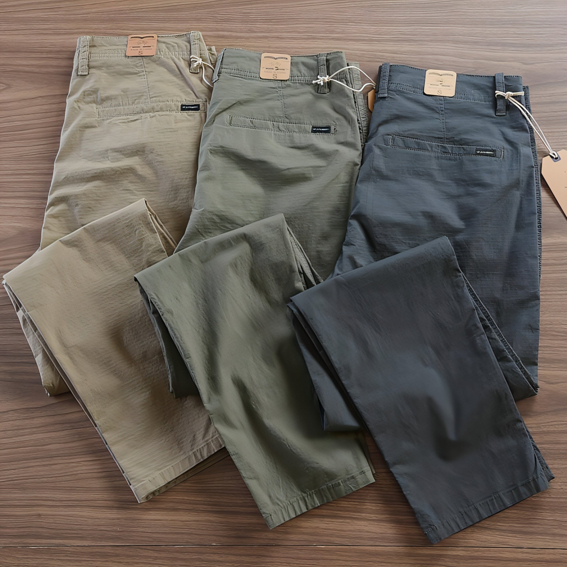 Summer Thin Breathable Men's Pencil Long Pants Jeans