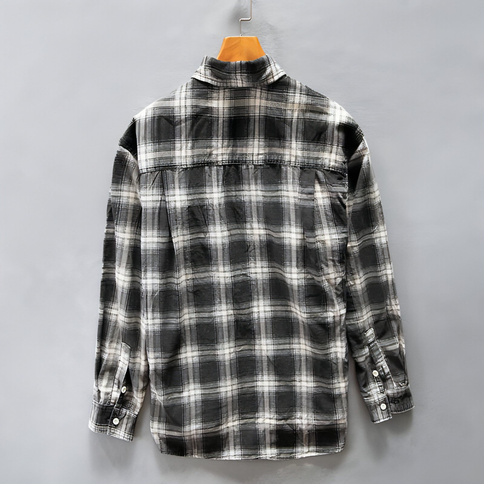 PlaidCraft™ – Pure Cotton Check Shirt for Men