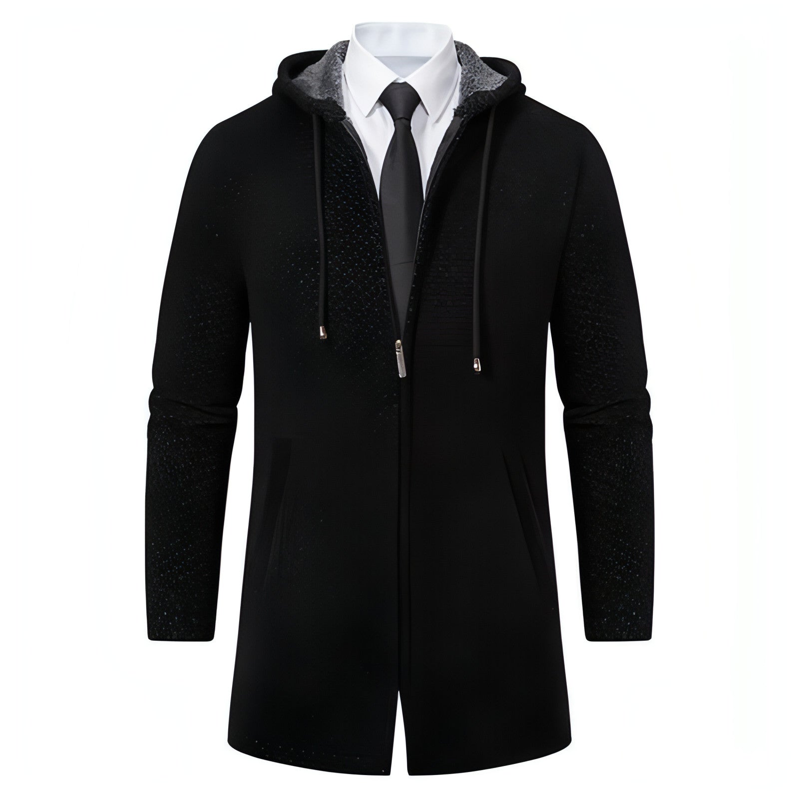 A.1 Men's Solid Color Cardigan Sweater