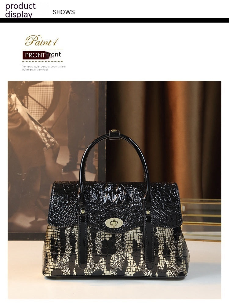 ViperMode™ – Snake Print Shoulder Messenger Bag