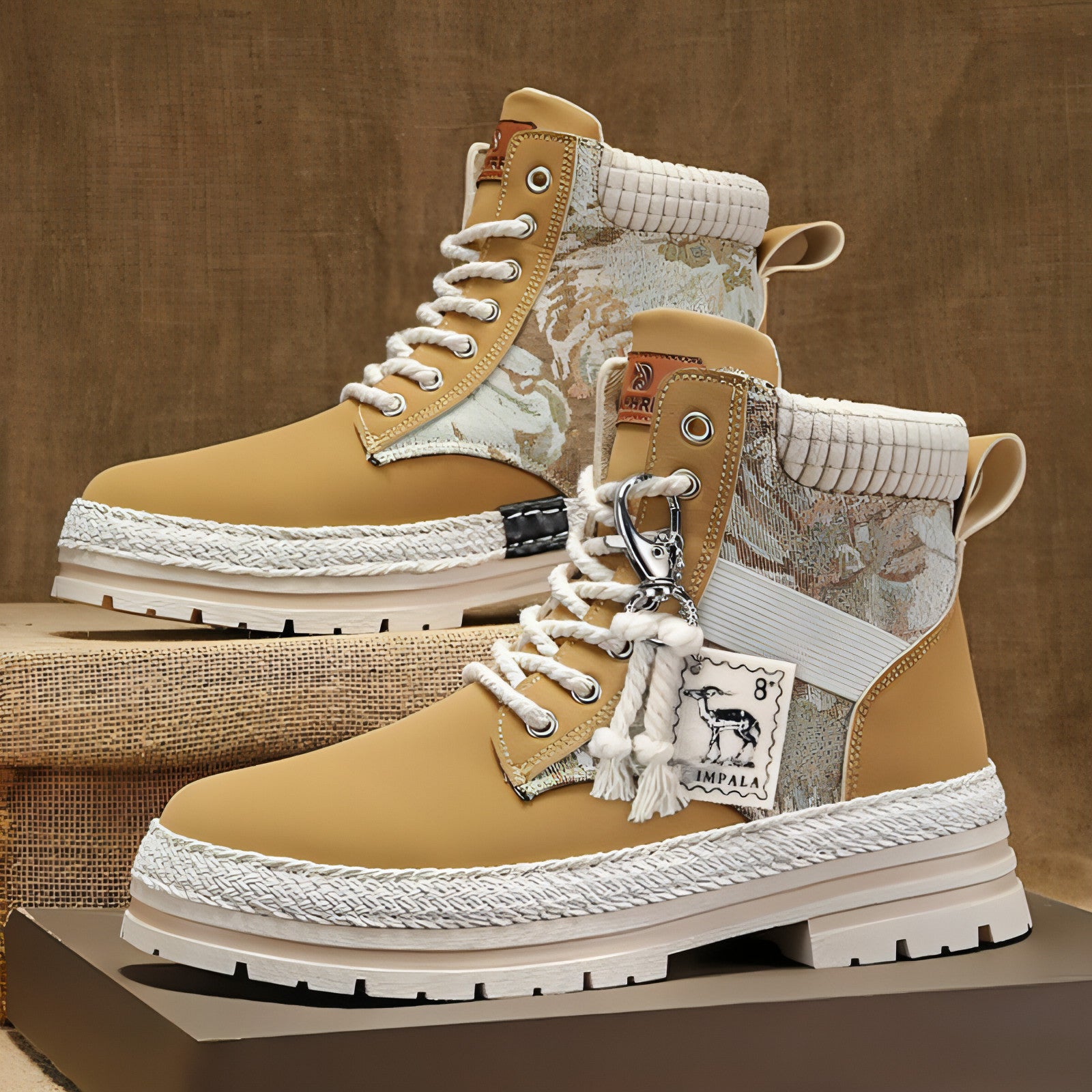 Autumn And Winter High-top Designer Comfy Shoes Men