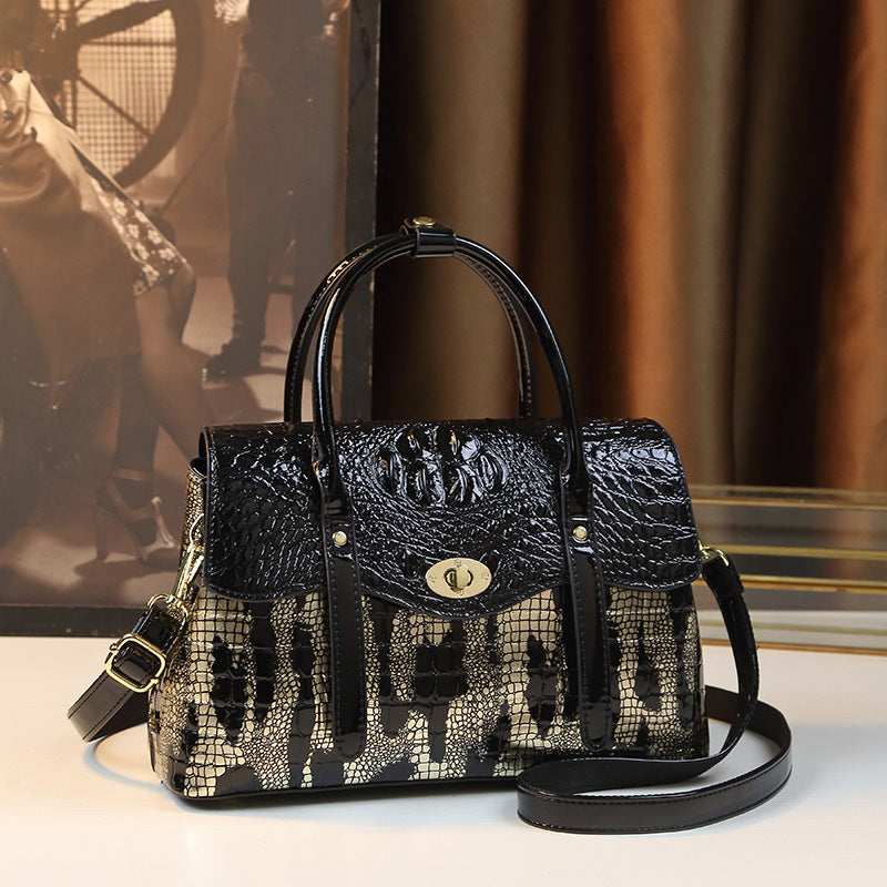 ViperMode™ – Snake Print Shoulder Messenger Bag