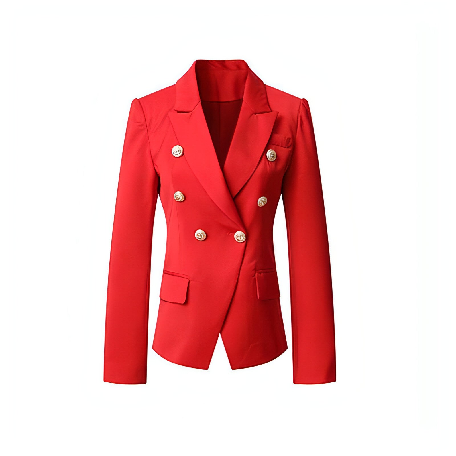 LUXE_EDIT™ – Royal Red Blazer (Princess Diana Tribute Edition)