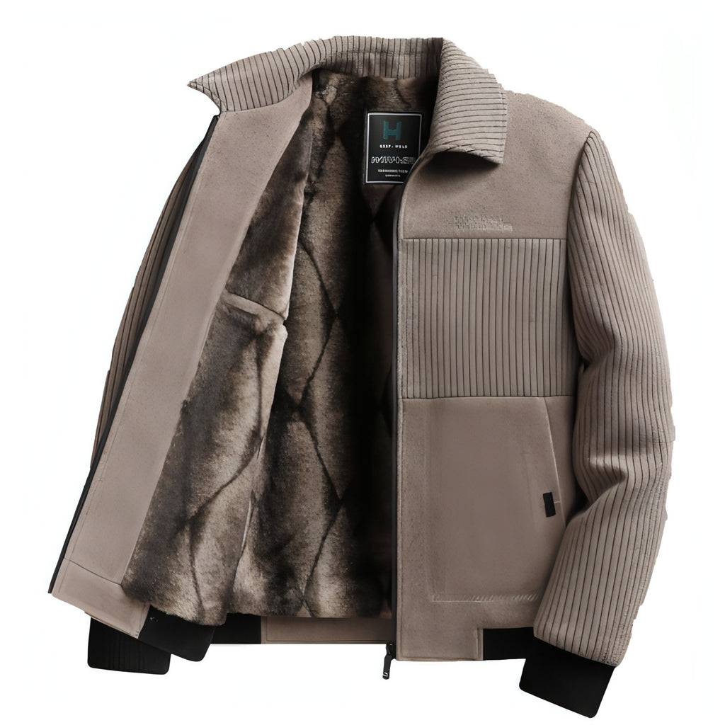 IronWool™ Padded Velvet Coat – Haute Homme Edition
