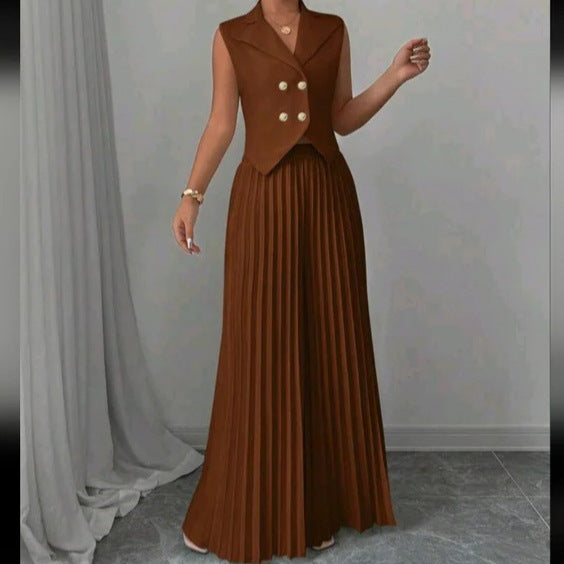 CityMuse Sleeveless Suit Set – Haute Edition 25