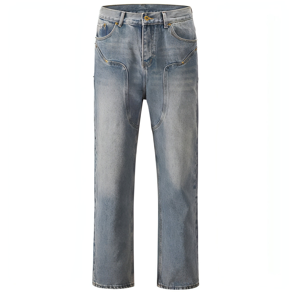 Casual Western Vintage Jeans Men