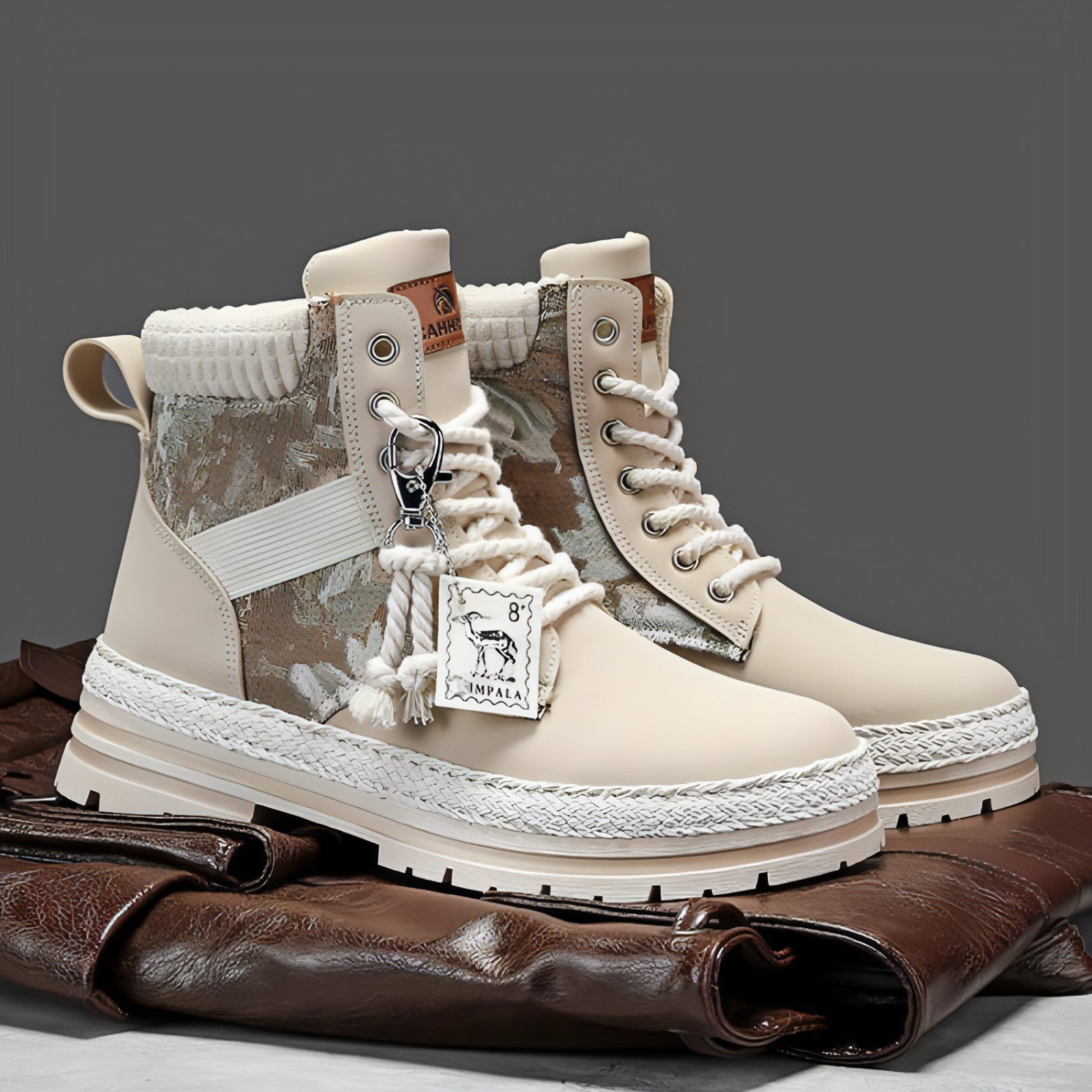 Autumn And Winter High-top Designer Comfy Shoes Men