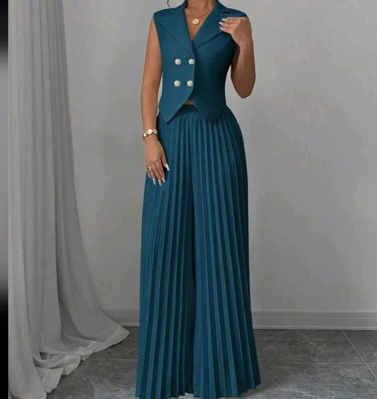 CityMuse Sleeveless Suit Set – Haute Edition 25